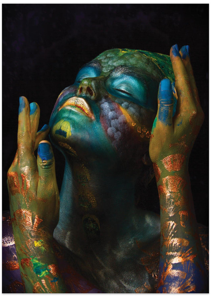 Fish and Oil - Art Print by Ivan Kovalev