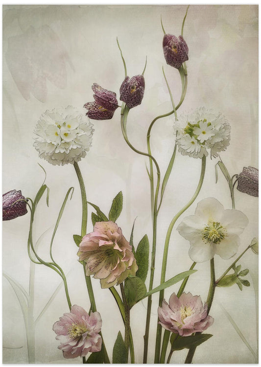 Spring Garden - Art Print by Sharon Williams