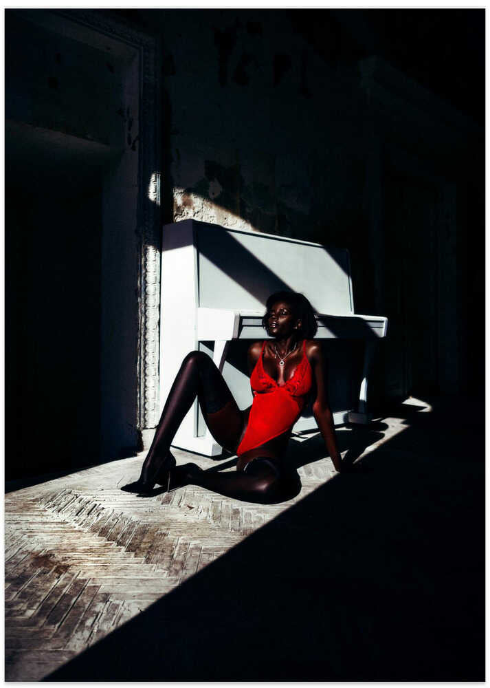 Shadowed Elegance - Photo Art Print by Ruslan Bolgov