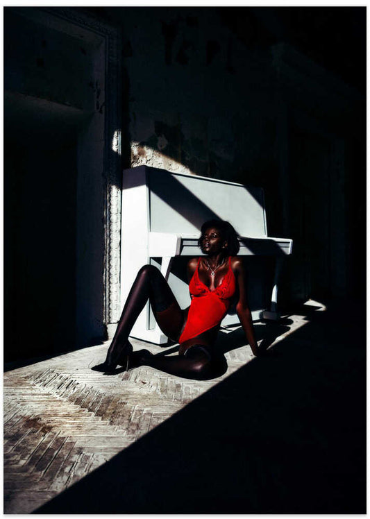 Shadowed Elegance - Photo Art Print by Ruslan Bolgov