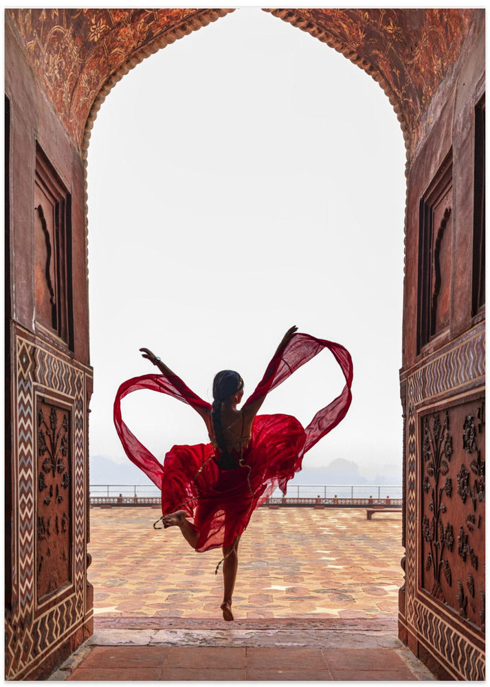 Taj Mahal's Heart - Art Print by Lin Jing