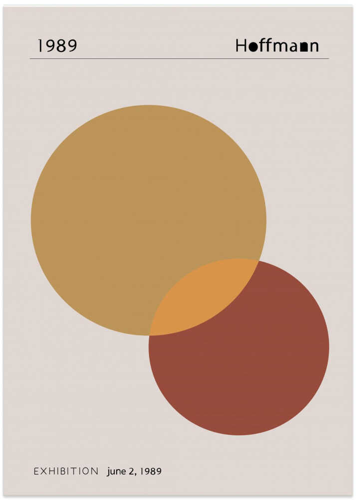 1989 Hoffman - Art Print by Pictufy Studio II Exhibition Poster