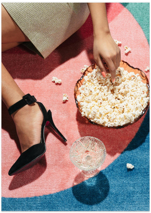 Movie Night #02 - Art Print by Pictufy Studio III