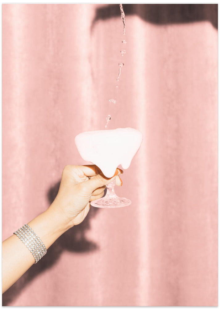 Here's To Pink 04 - Art Print by Pictufy Studio III