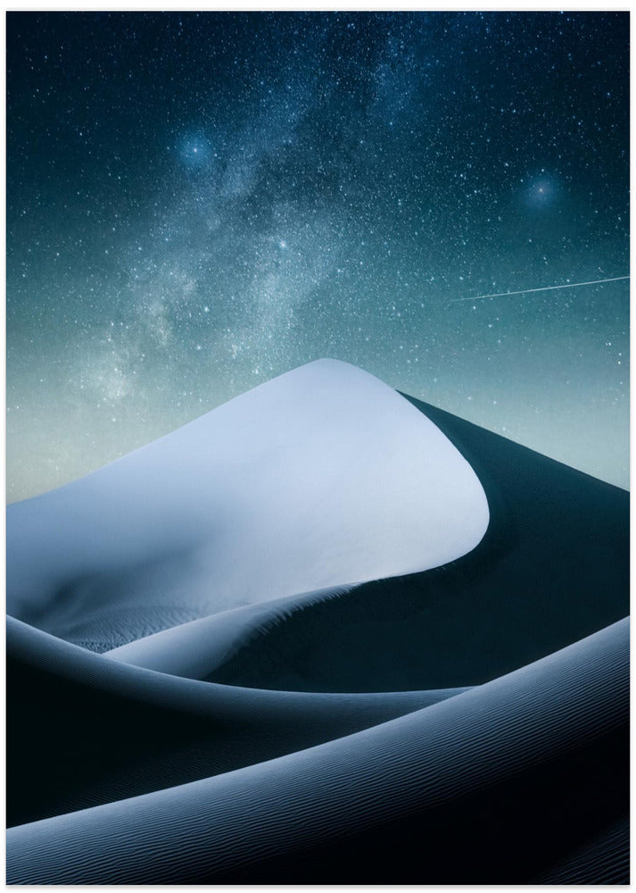 Zarrin Night - Art Print by Hamed Qane