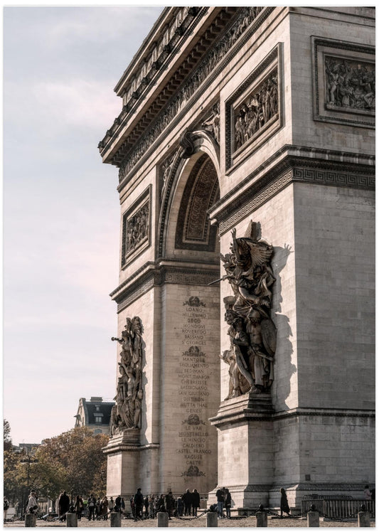 Arc de Triomphe_2 - Art Print by Pictufy Studio III