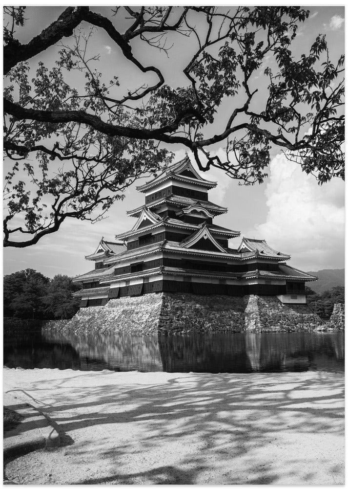 Matsumoto Castle - Art Print by Jonathan Lai