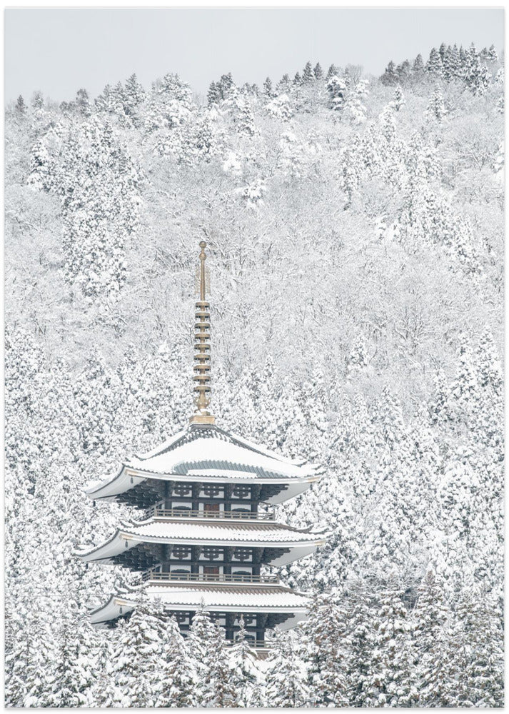 Tower of Winter - Art Print by Naoya Yoshida