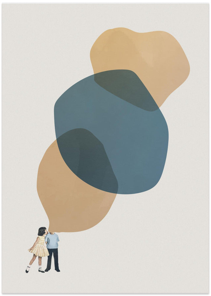 A thousand stories to tell you - Art Print by Maarten Léon