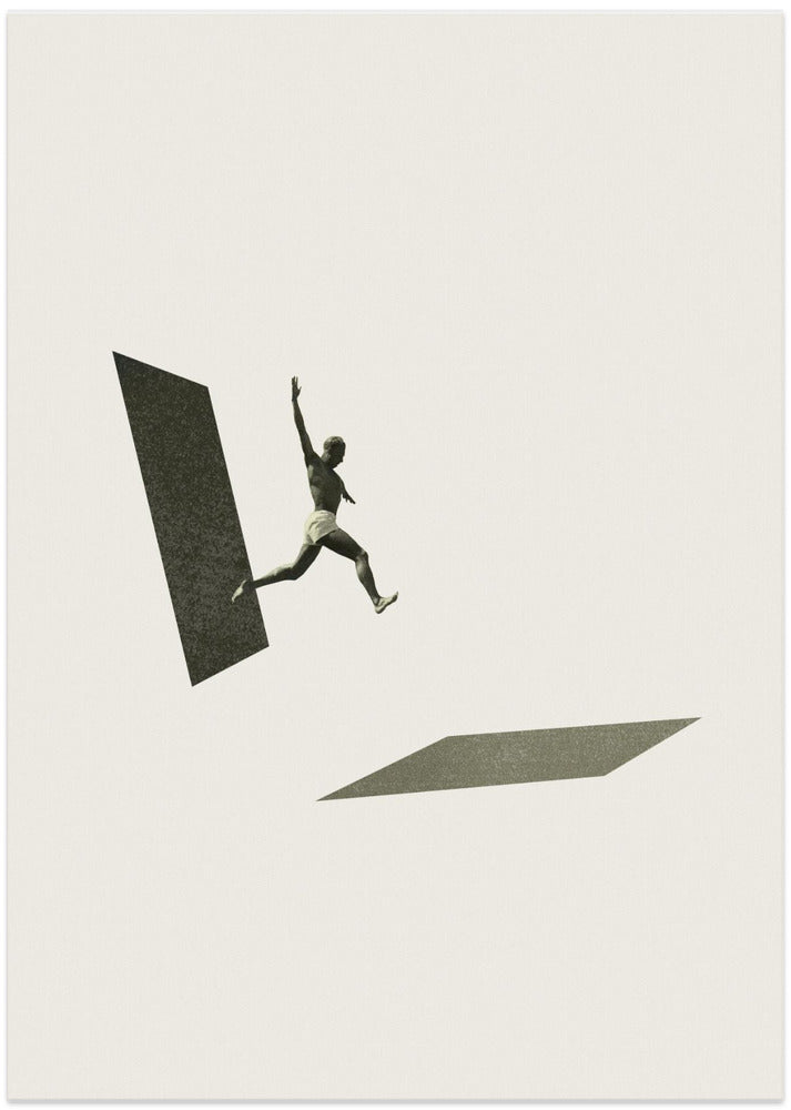 Not the one to wait - Art Print by Maarten Léon