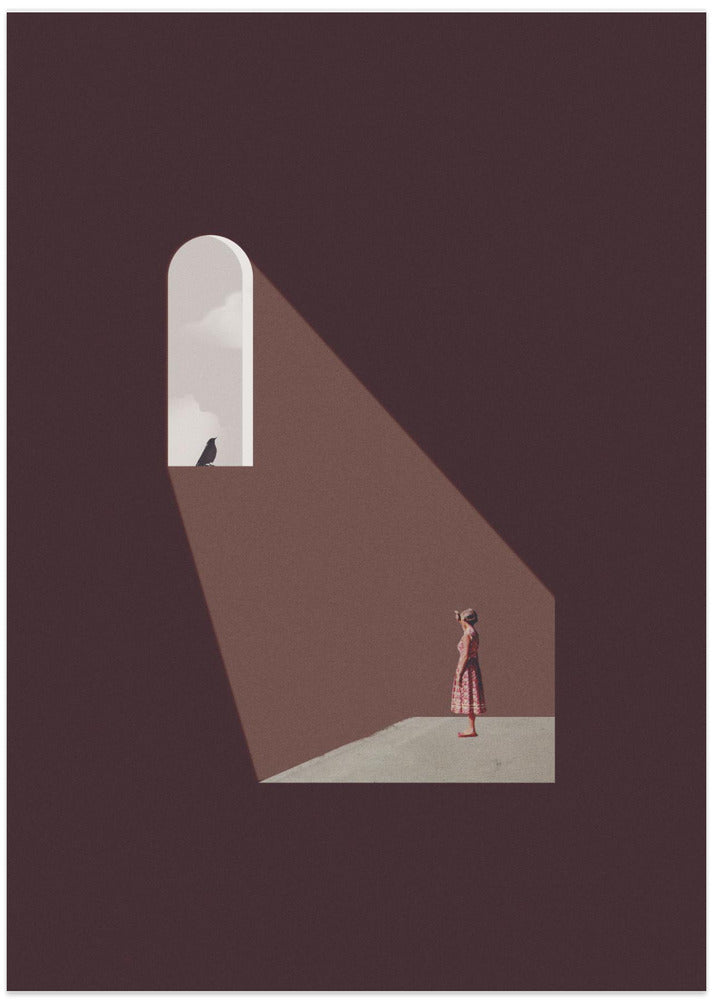 Enlighten me - Art Print by Maarten Léon