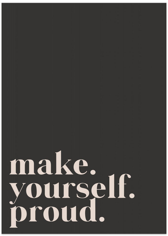 Motivational Phrase - Art Print by uplusmestudio