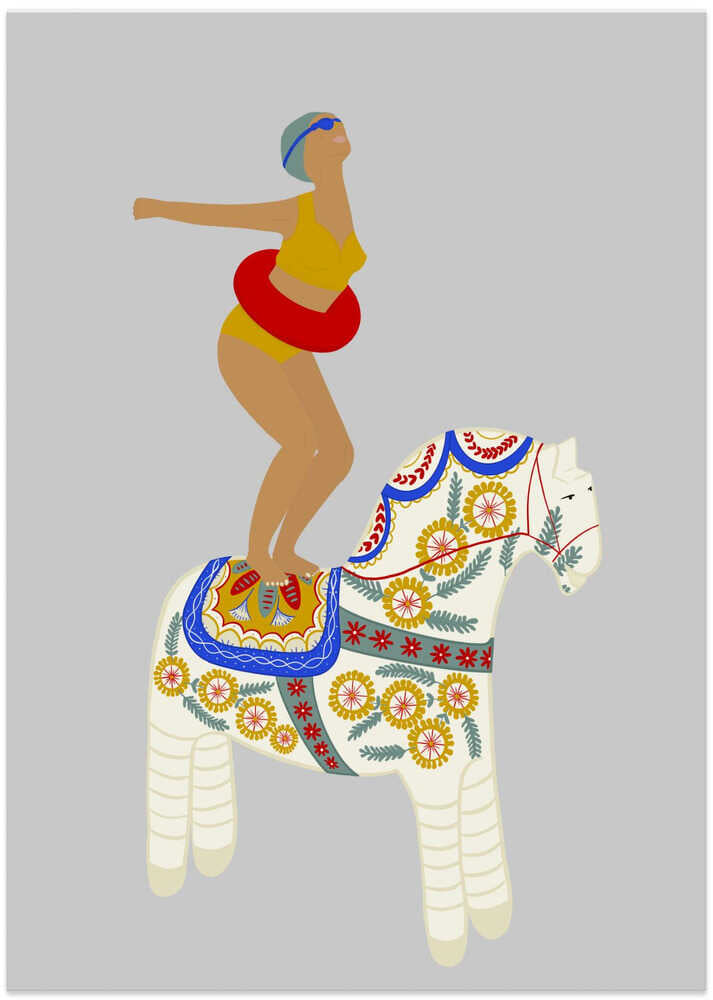 Little Pony - Art Print by Jota de jai