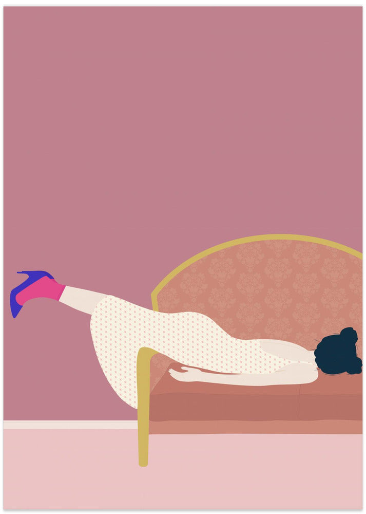 Maddies Mood - Art Print by Jota de jai