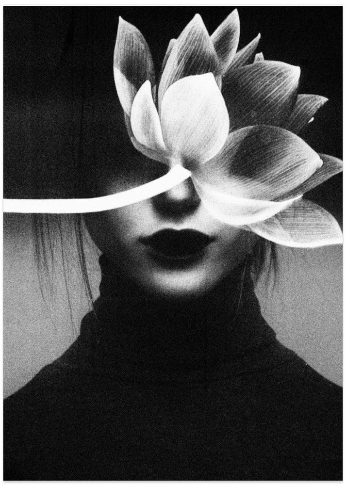 Pain like a flower blossom - Art Print by Ingrida Urbonavičienė