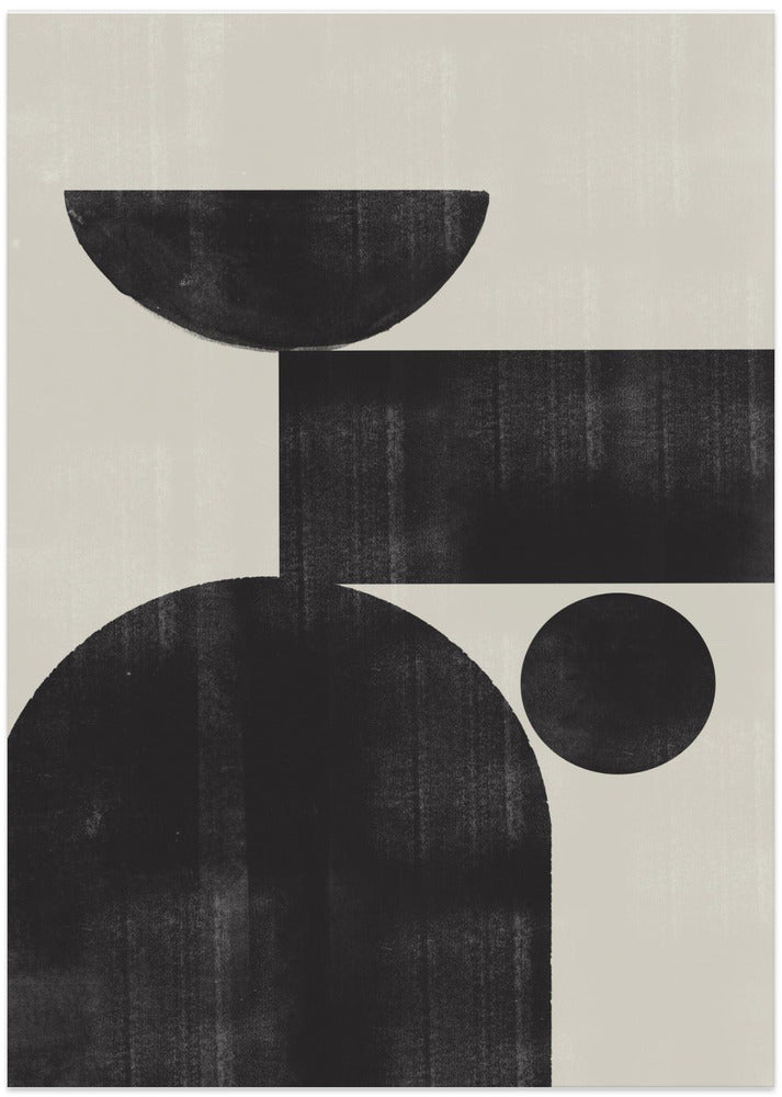 Geometric Harmony - Art Print by THE MIUUS STUDIO