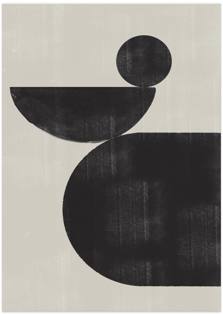 Geometric Harmony - Art Print by THE MIUUS STUDIO