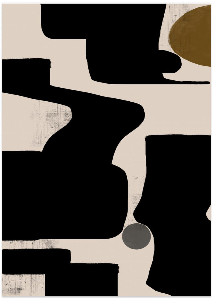 Curves and Shadows - Art Print by THE MIUUS STUDIO