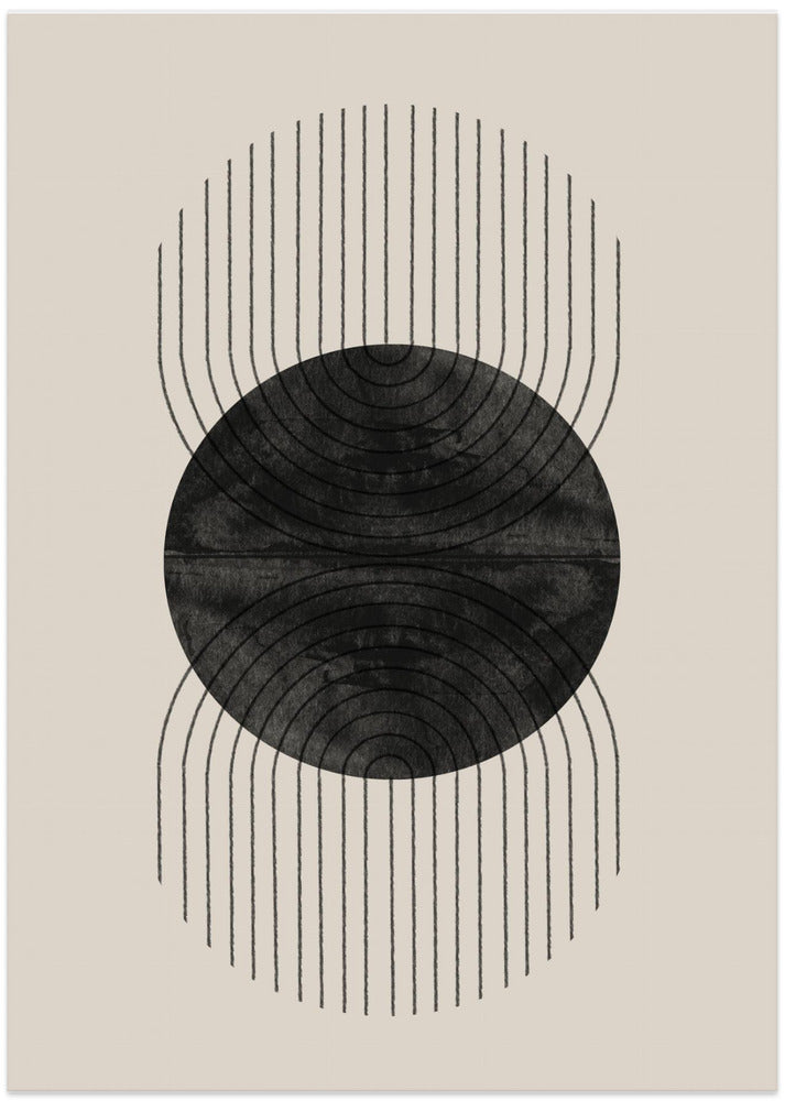 Echoed Symmetry - Art Print by THE MIUUS STUDIO