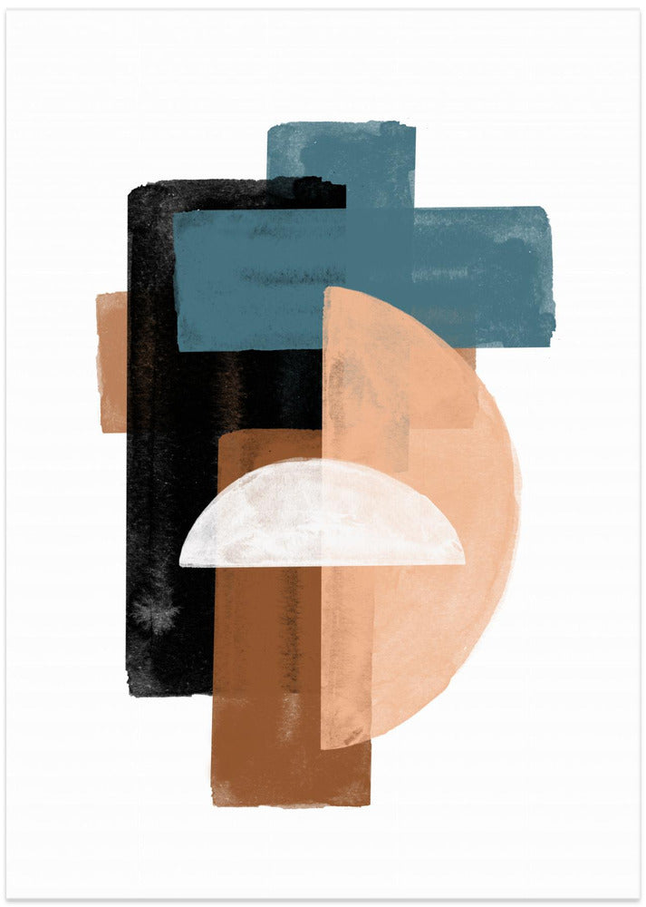 Geometric Harmony - Art Print by THE MIUUS STUDIO