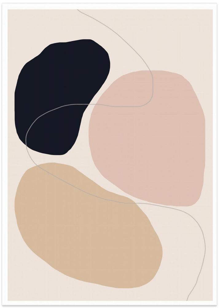 Shapes in Harmony - Art Print by THE MIUUS STUDIO