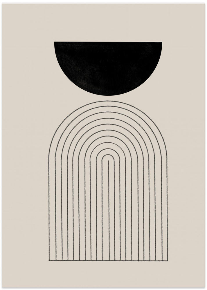 Minimalist Balance - Art Print by THE MIUUS STUDIO