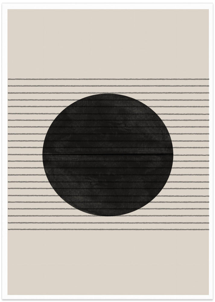 Midnight Horizon - Art Print by THE MIUUS STUDIO