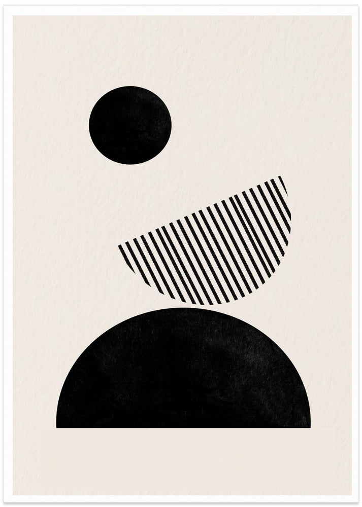 Geometric Harmony - Art Print by THE MIUUS STUDIO