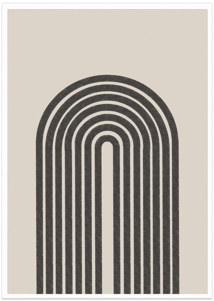 Curved Pathways - Art Print by THE MIUUS STUDIO