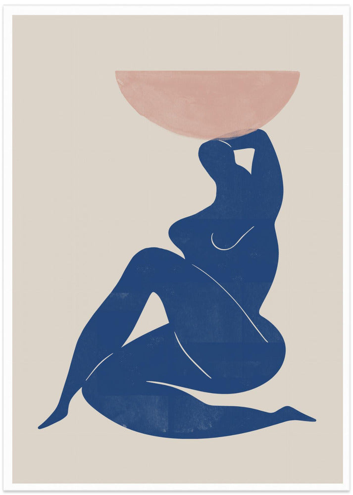 Harmony in Blue - Art Print by THE MIUUS STUDIO