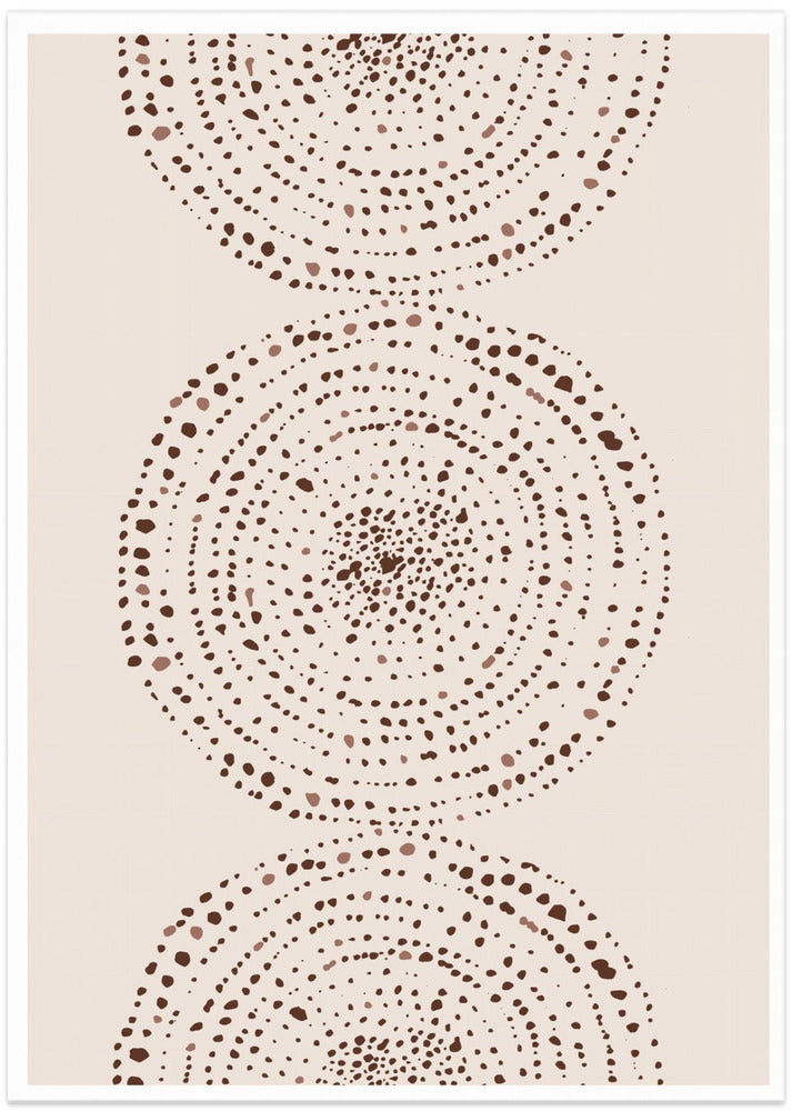Concentric Whispers - Art Print by THE MIUUS STUDIO