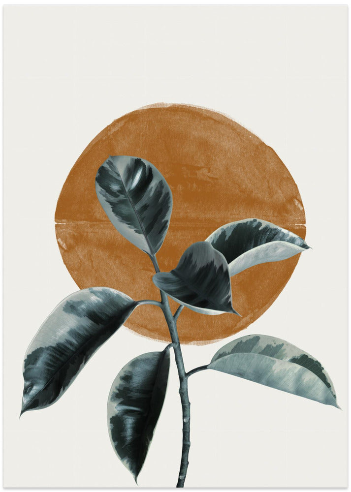 Leaf and Sun - Art Print by THE MIUUS STUDIO
