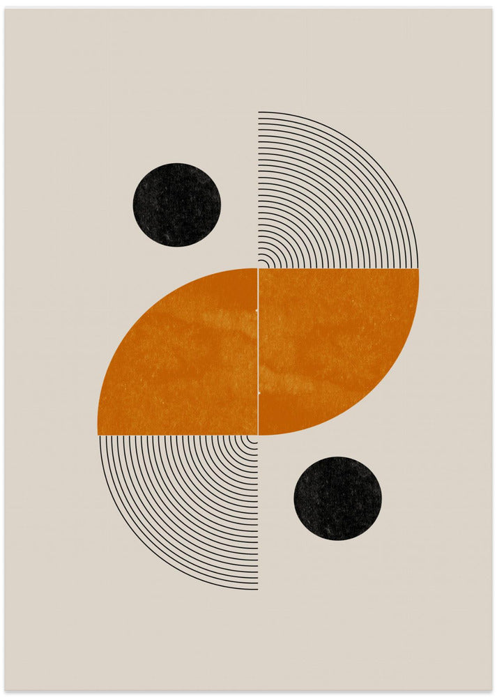 Geometric Harmony - Art Print by THE MIUUS STUDIO