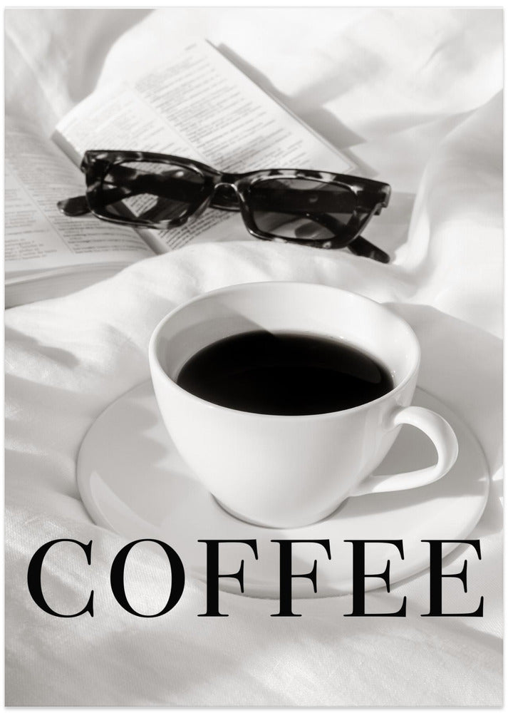 Coffee in Bed - Art Print by Pictufy Studio III