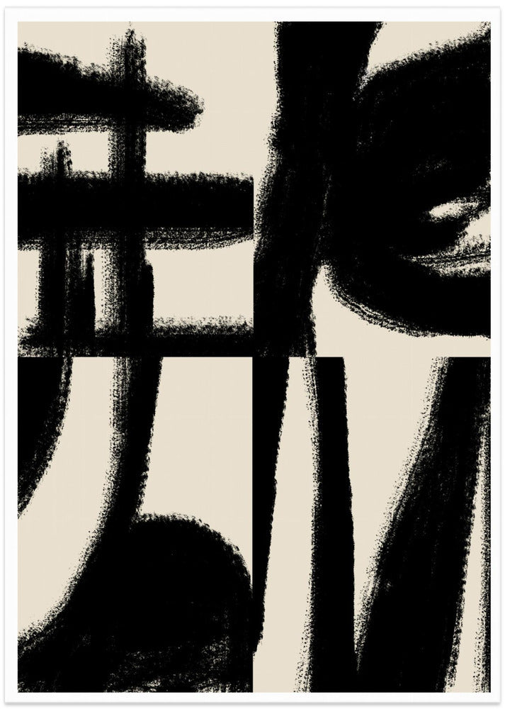 Bold Strokes Dance - Art Print by THE MIUUS STUDIO