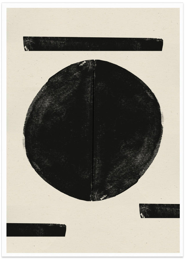 Eclipse Geometry - Art Print by THE MIUUS STUDIO