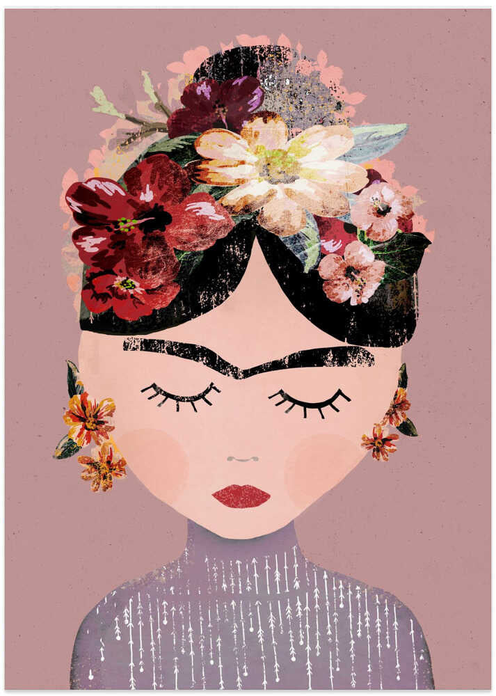 Floral Serenity - Art Print by Treechild