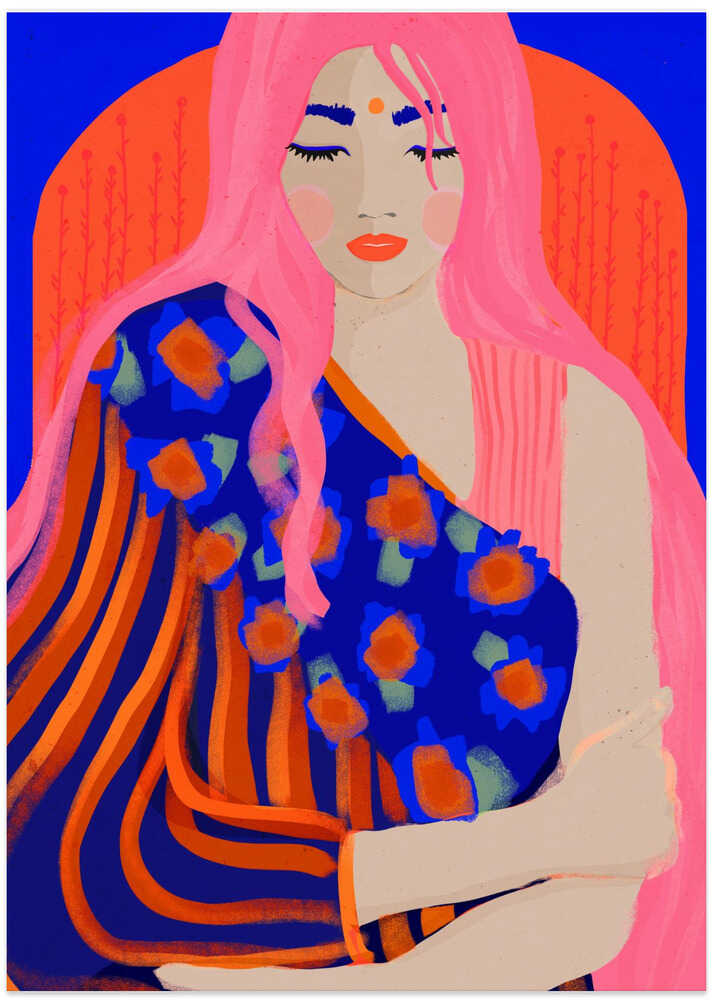 Vibrant Serenity - Art Print by Treechild