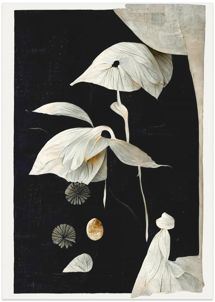 Mystical Blooms - Art Print by Treechild