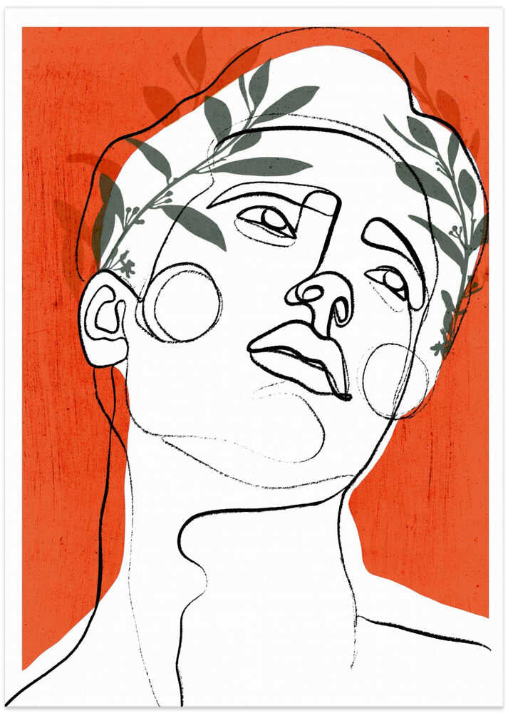 Lush Contemplation - Art Print by Treechild