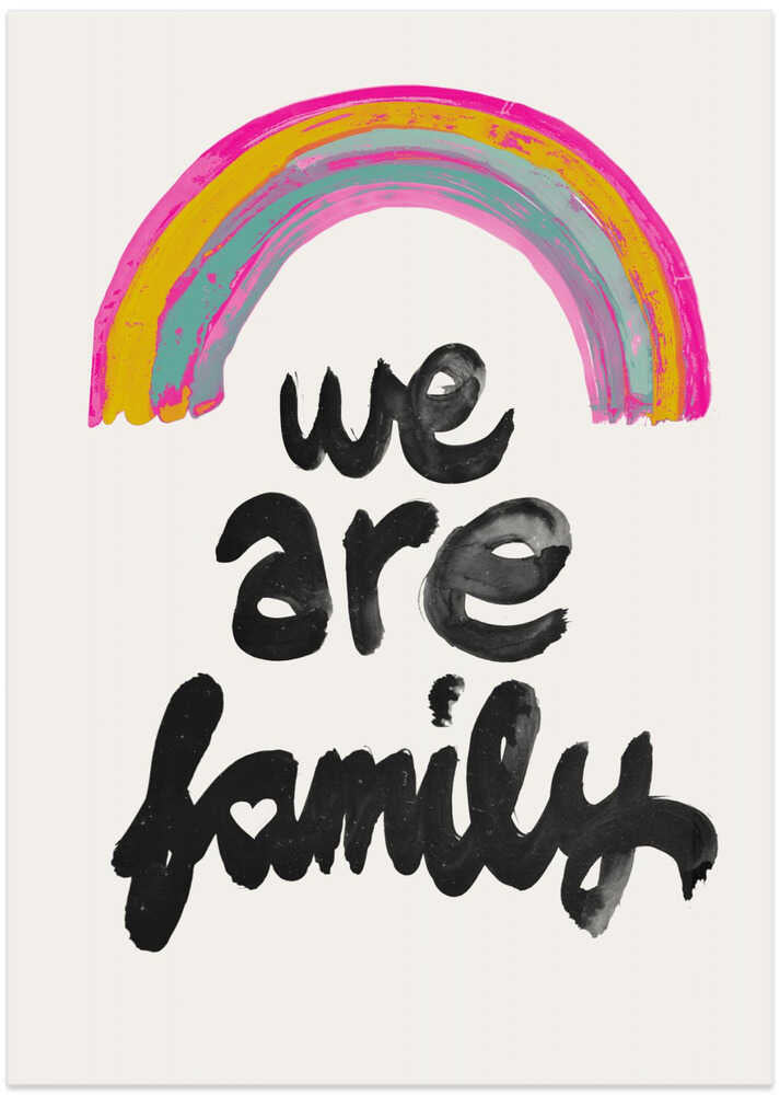 Rainbow Unity - Art Print by Treechild