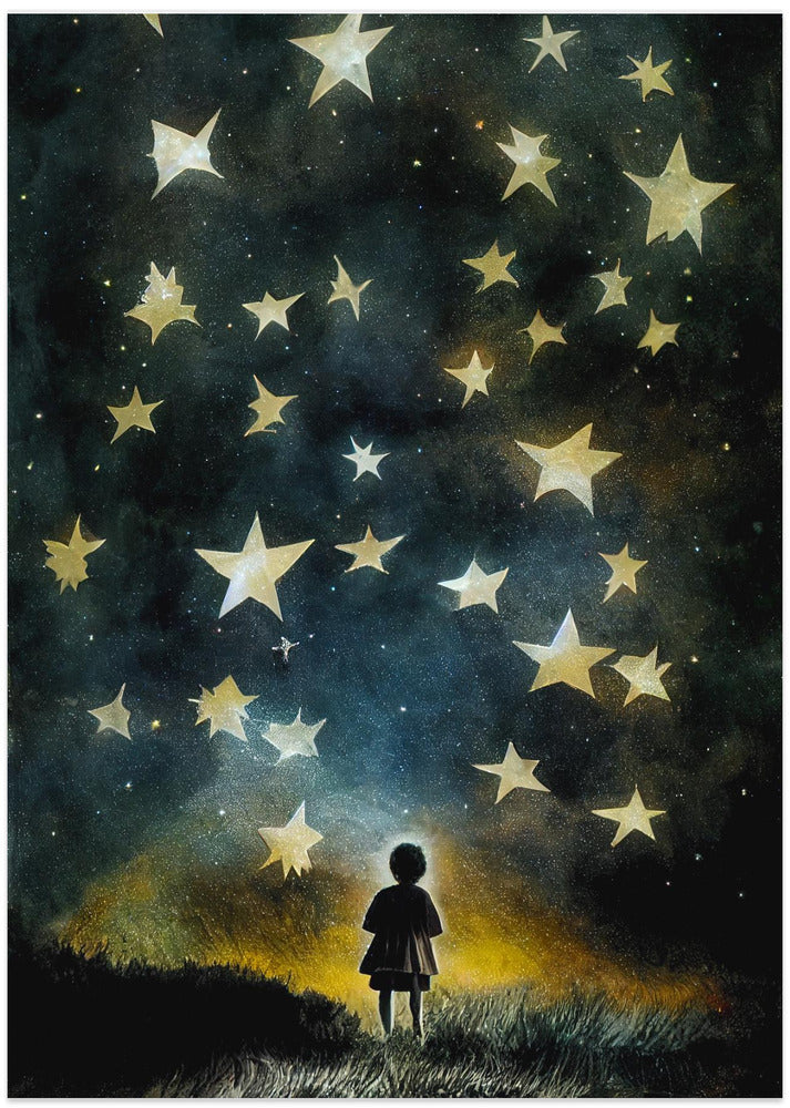 Starry Dreams - Art Print by Treechild