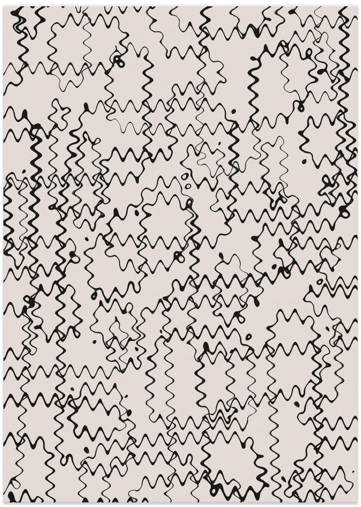 Zigzag Whirlwind - Art Print by Treechild