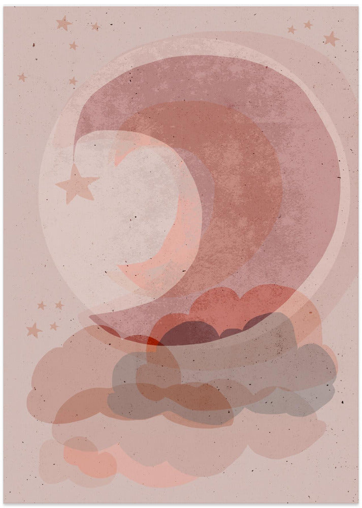 Dreamy Sky Whirls - Art Print by Treechild