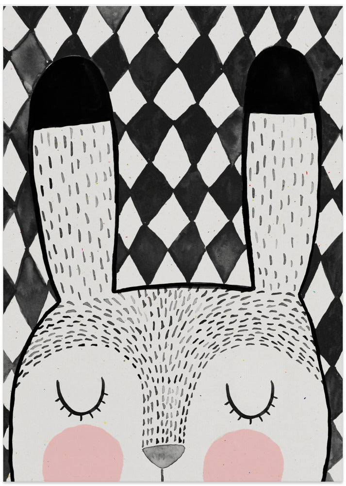Dreaming Bunny - Art Print by Treechild