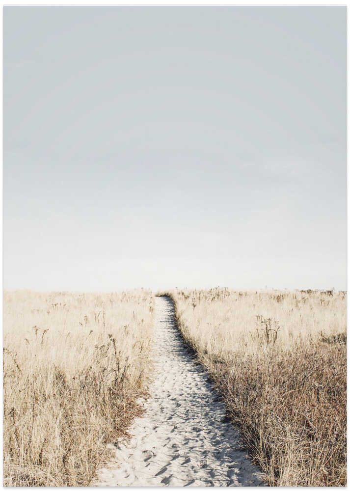 To The Beach - Art Print by Kathrin Pienaar