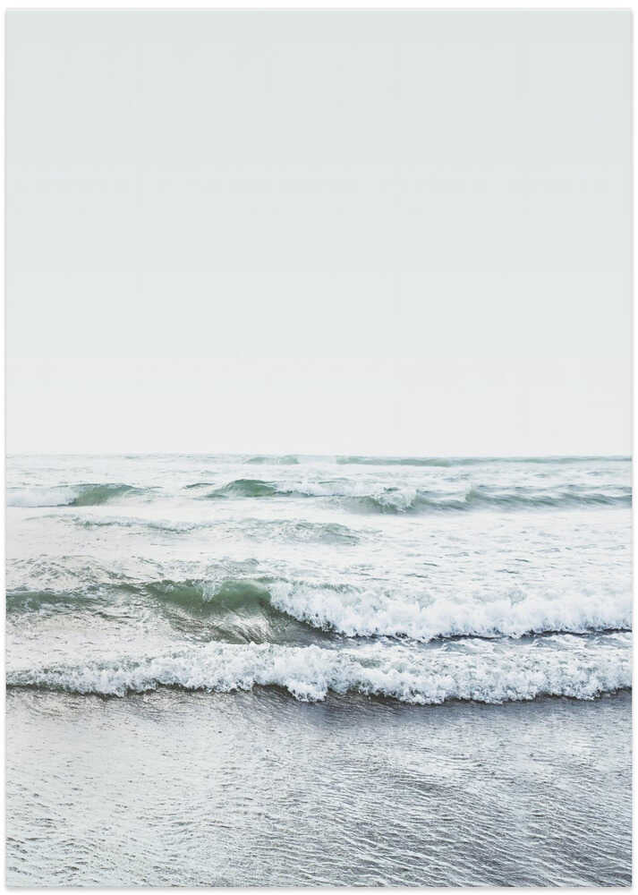 Blue Ocean - Art Print by Kathrin Pienaar