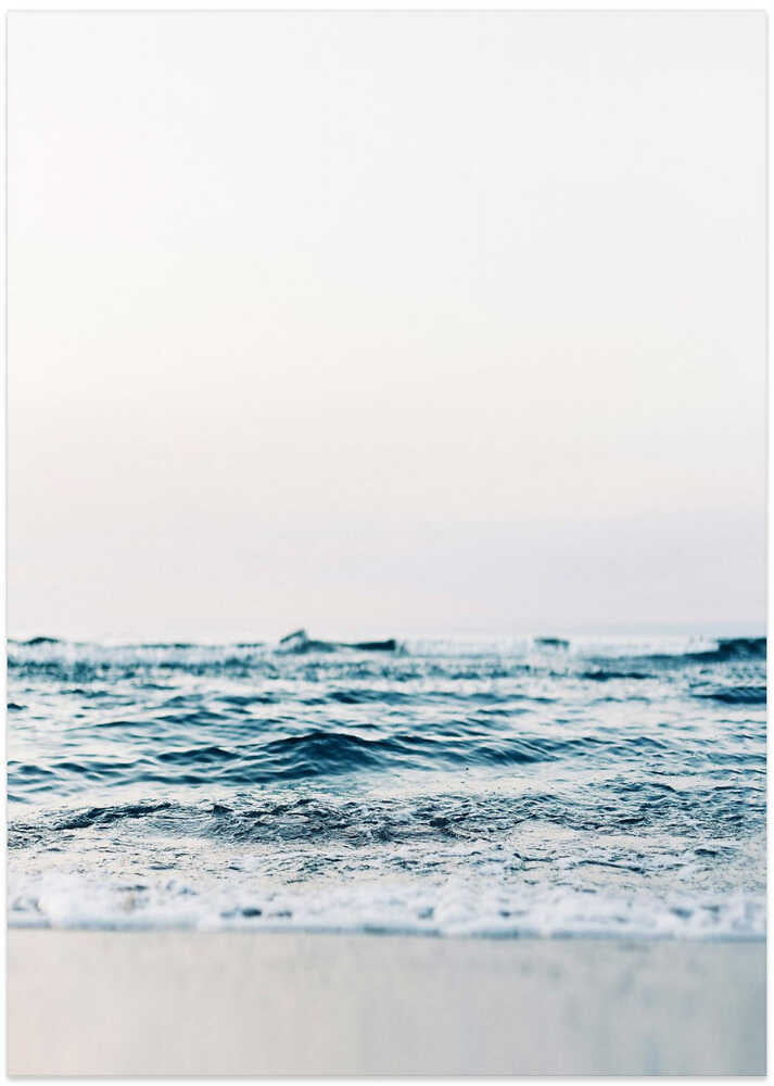 Abstract Waves - Art Print by Kathrin Pienaar