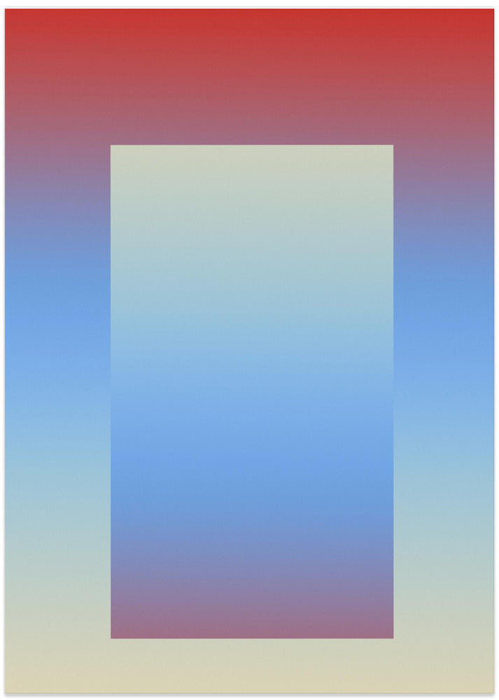 Gradient Gateway - Art Print by THE MIUUS STUDIO