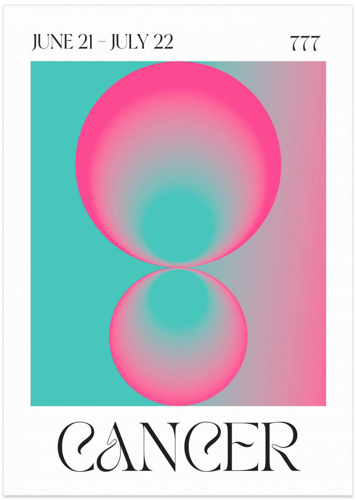 Celestial Glow Duo - Art Print by Valeria Castillo